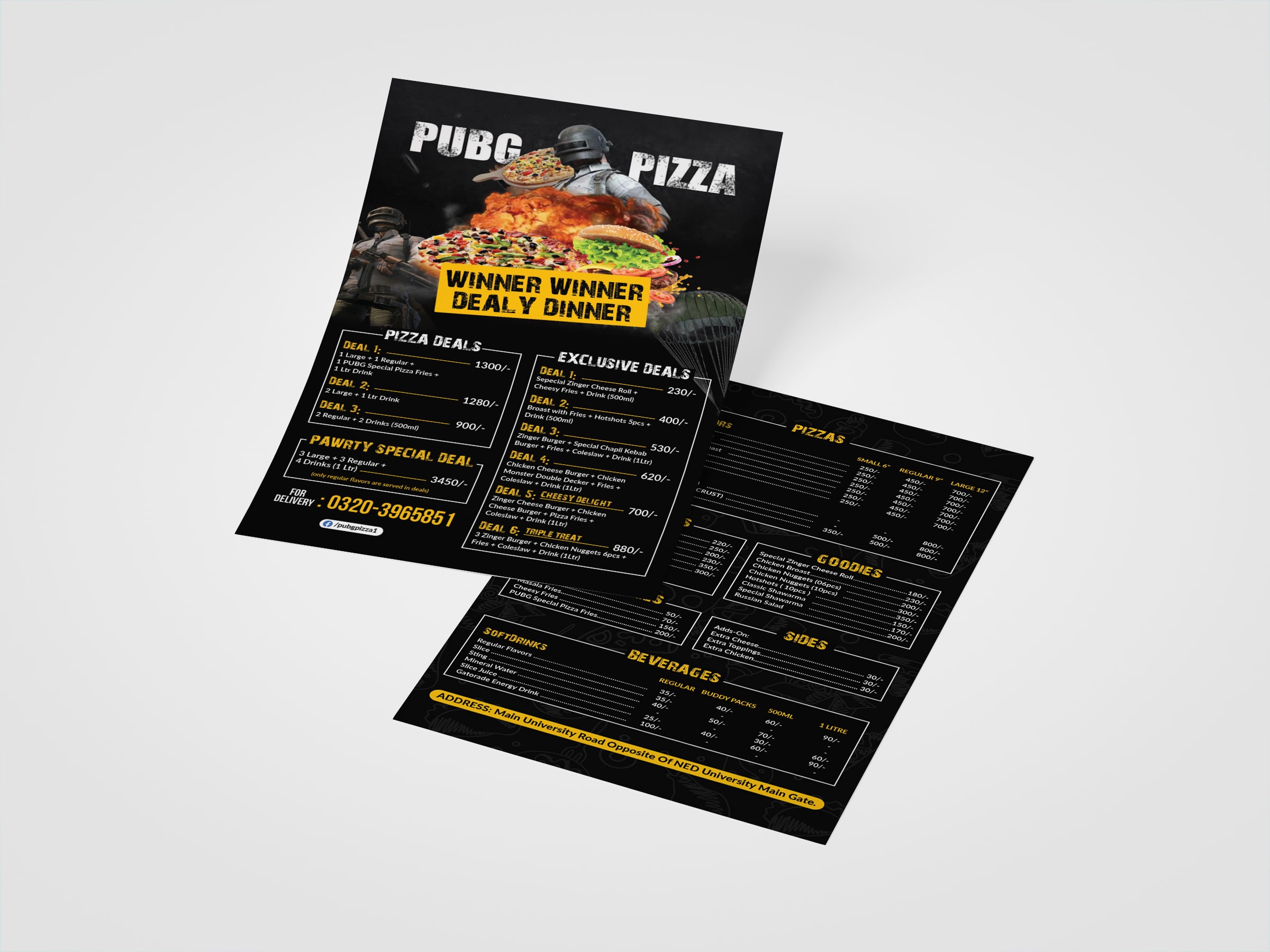 Flyer and Catalog Design Sample for Business Marketing in California