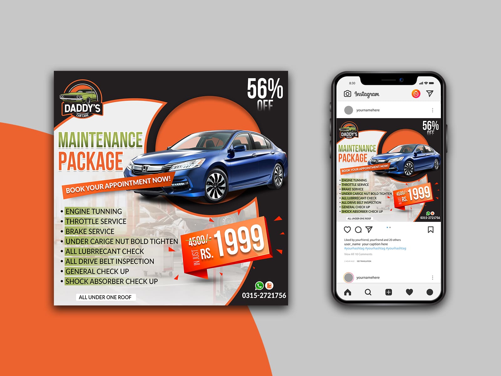 Digital Marketing Motion Graphics Design for Facebook Instagram California