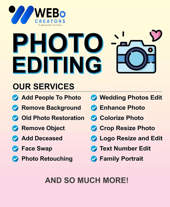 Image Editing - Adobe Photoshop, Editing & Retouching Agency in California