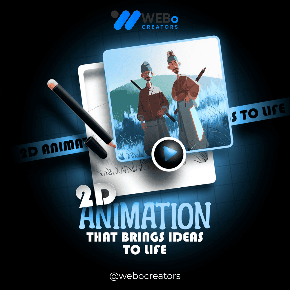 2D Animation Services in California | Custom Animated Videos