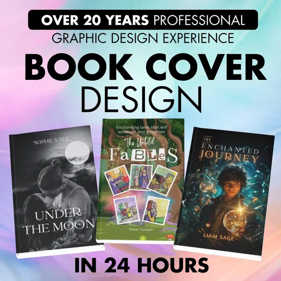 Book cover design Services in California 2026 for authors and publishers
