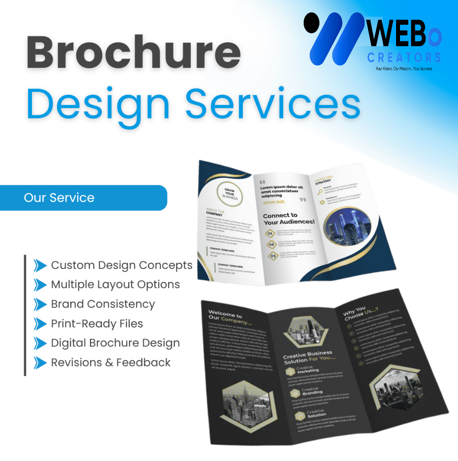 Brochure Design Service in California - Custom Brochures For Marketing