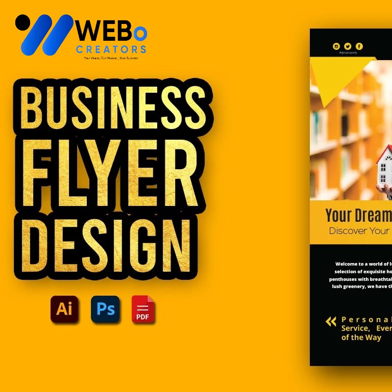 Creative Flyer Design for Moving Company in California | Flyer for Removals Services