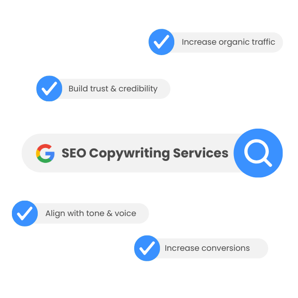 SEO copywriting services in California, website content writing and optimization 2026