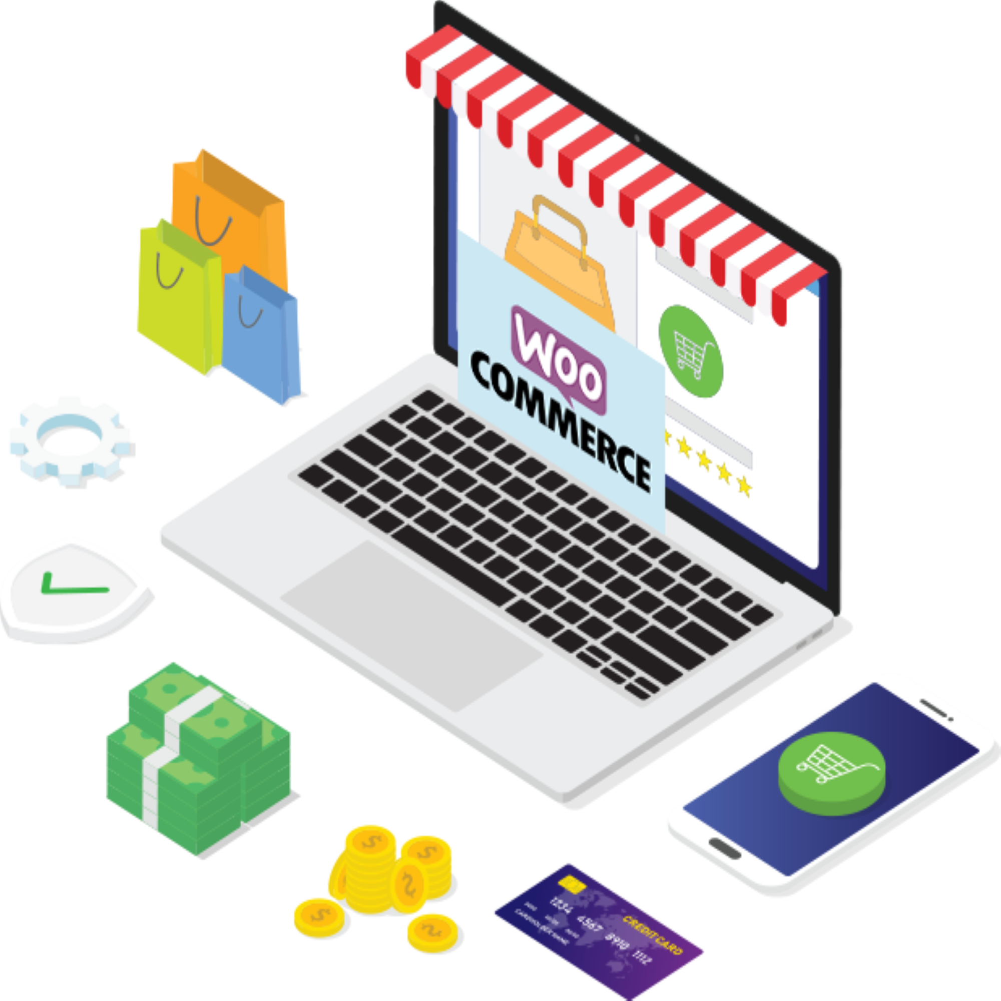 WooCommerce Website Design Services in California - Online Store Development Solutions
