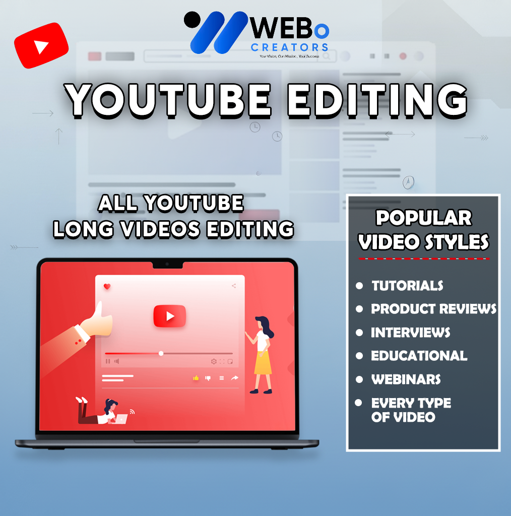 YouTube Video Editing Services at Affordable Cost - Hire Experienced YouTube Video Editors in California